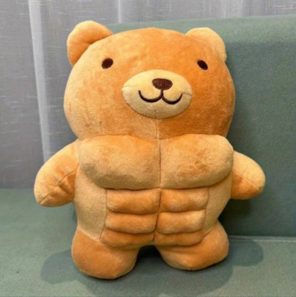 Muscular Bear / Plush