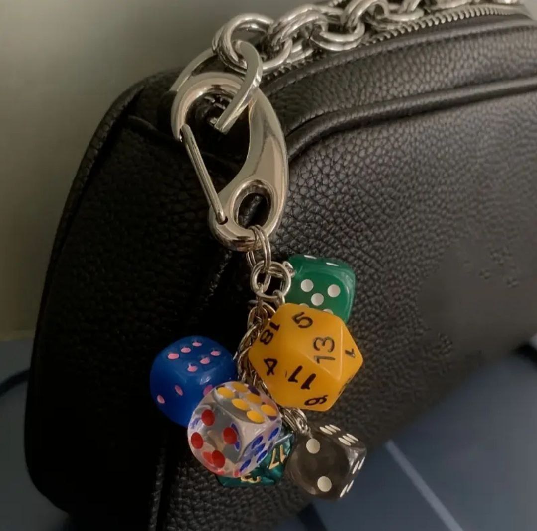 Vintage Dices / Keychain