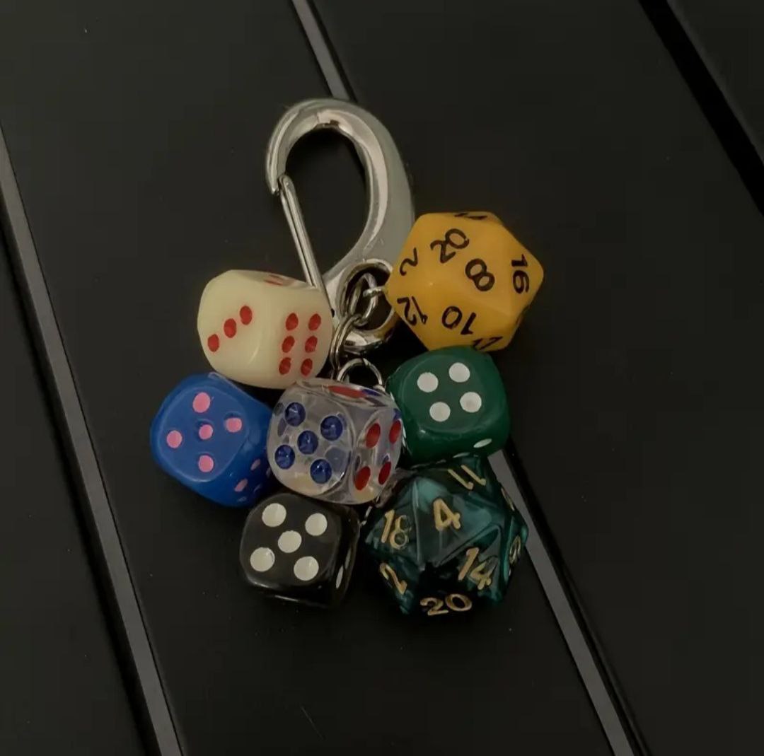 Vintage Dices / Keychain