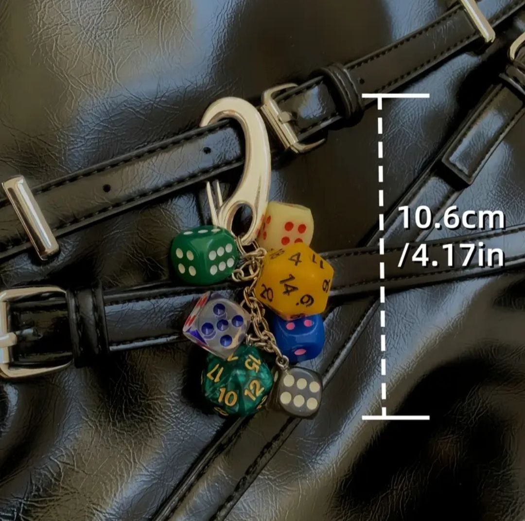 Vintage Dices / Keychain