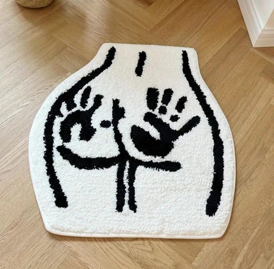 Hands On Buttock / Rug