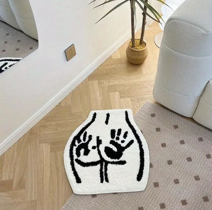 Hands On Buttock / Rug