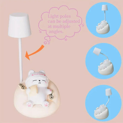 Kitty Sleeping / Lamp