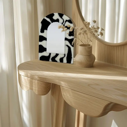 Zebra Tufted / Mirror